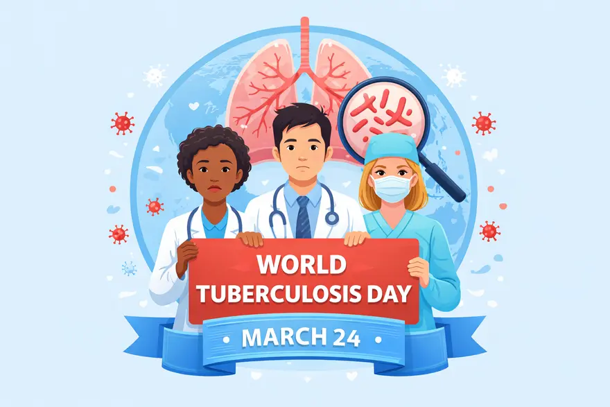World Tuberculosis Day 2026 awareness banner